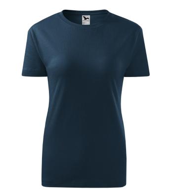 MALFINI Dámské tričko Classic New - Námořní modrá | L