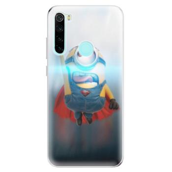 Odolné silikonové pouzdro iSaprio - Mimons Superman 02 - Xiaomi Redmi Note 8