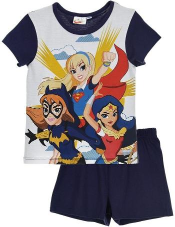 Dc super hero girls tmavě modré dívčí pyžamo vel. 98