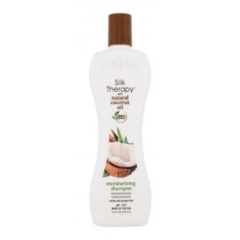 Farouk Systems Biosilk Silk Therapy Coconut Oil 355 ml šampon pro ženy na lámavé vlasy; na suché vlasy