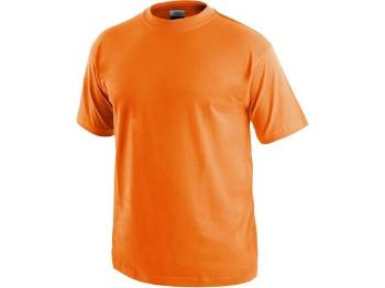 Tričko CXS DANIEL, krátký rukáv, oranžové, vel. 3XL, XXXL