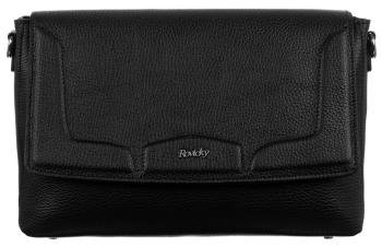 ROVICKY ČERNÁ KOŽENÁ CROSSBODY KABELKA TWR-141 BLACK Velikost: ONE SIZE