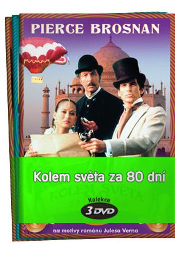 Kolem světa za 80 dní - seriál (3 DVD) (papírový obal)