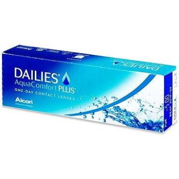 Dailies AquaComfort Plus (30 čoček) dioptrie: +0.50, zakřivení: 8.70 (100029786)