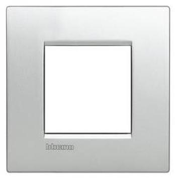 Legrand rám Living&Light hliník LNE4802TE