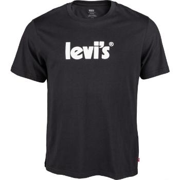 Levi's SS RELAXED FIT TEE Pánské tričko, černá, velikost L
