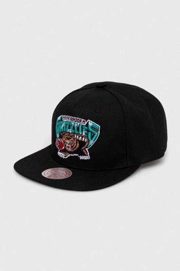 Kšiltovka Mitchell&Ness Vancouver Grizzlies černá barva, s aplikací