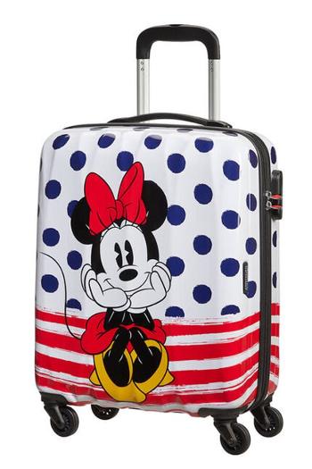 American Tourister Kabinový cestovní kufr Disney Legends Spinner 36 l - krémová