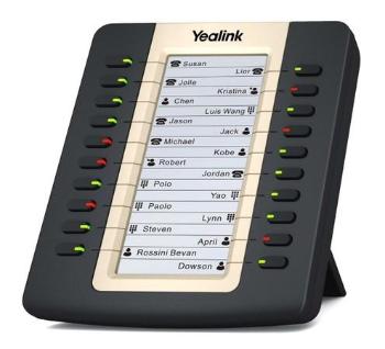 Yealink EXP20 exp. modul s LCD, 20 tl., k tel. T27/T29, 320A109