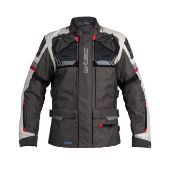 Touringová moto bunda W-TEC Excellenta  Thunderstorm Gray  4XL