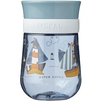 Mepal MIO 360&deg; SAILORS BAY 300 ML Dětský trénovací hrnek, modrá, velikost