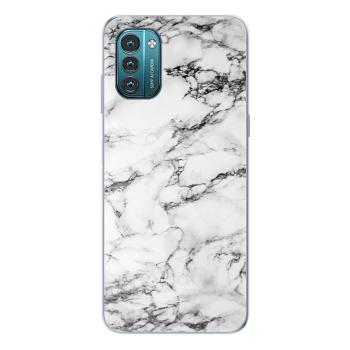 Odolné silikonové pouzdro iSaprio - White Marble 01 - Nokia G11 / G21