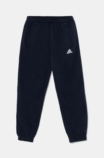 Dětské tepláky adidas J SL FC FL PT černá barva, hladké, IW0867