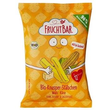 FruchtBar BIO kukuřičné křupky se sýrem nesolené 30 g (4260133232259)