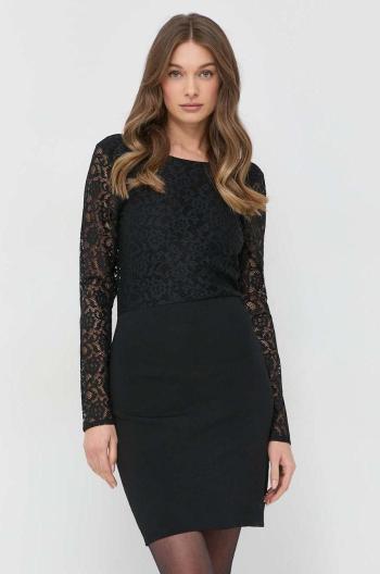 Šaty Morgan černá barva, mini