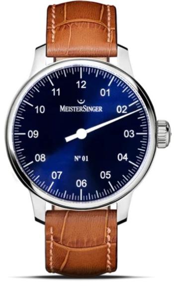 MeisterSinger N°01 AM3308 - Světle hnědý kožený řemínek