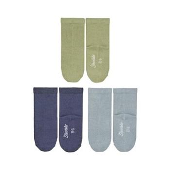 Sterntaler ponožky, bambusové, chlapecké 3 páry modré, zelené 8502210, 18 (4055579611191)