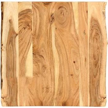 Stolní deska masivní akáciové dřevo 60 × (50–60) × 2,5 cm (286327)