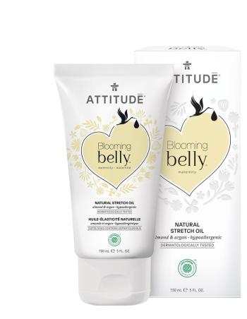 Attitude Blooming Belly Přírodní olej pro těhotné a po porodu - argan a mandle 150 ml