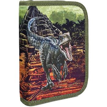 Oxybag JURASSIC WORLD Školní jednopatrový penál, zelená, velikost