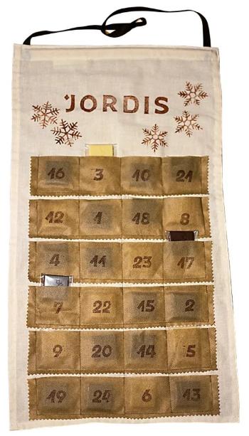 Čokoláda Jordis Adventní kalendář 24 x 4 g