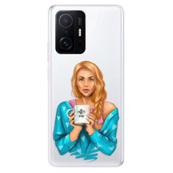 Odolné silikonové pouzdro iSaprio - Coffe Now - Redhead - Xiaomi 11T / 11T Pro