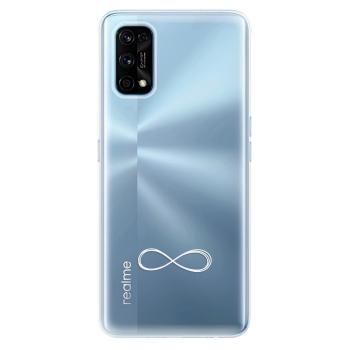 Odolné silikonové pouzdro iSaprio - čiré - Infinity - Realme 7 Pro