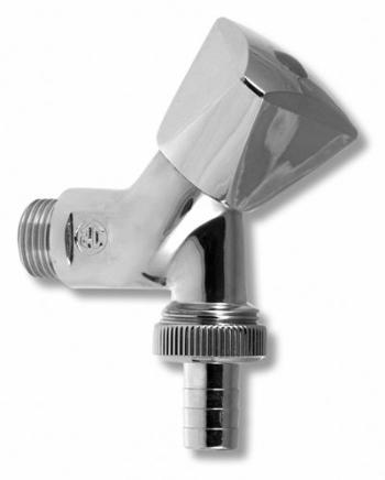 NOVASERVIS Pračkový šikmý ventil se zpětnou klapkou 1/2"x3/4" SC1735