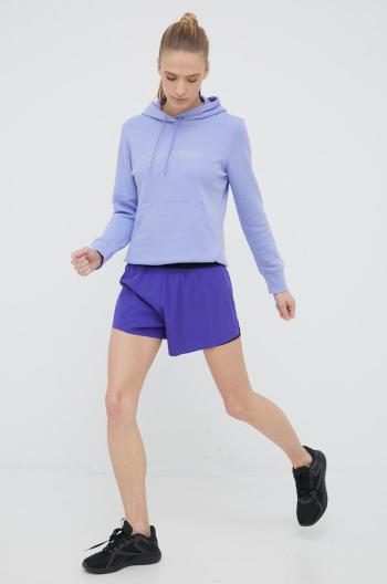 Běžecké šortky On-running Running Shorts fialová barva, high waist