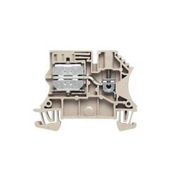 W-Series, Neutral conductor disconnect terminal, Rated cross-section: 2,5 mm², Busbar connection, Direct mounting Weidmüller WNT 2.5 10X3 BE, 100 ks