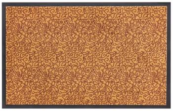 Zala Living - Hanse Home koberce Protiskluzová rohožka Smart 102667 Ocker - 45x75 cm Hnědá