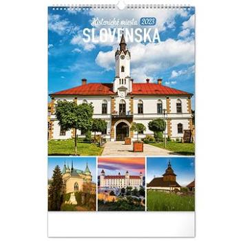 Presco Group Nástěnný kalendář Historická místa Slovenska 2023 (PGN-31463-SK-L)