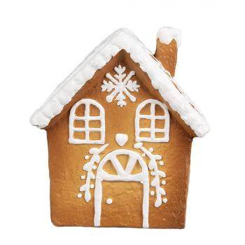 Keramická perníková chaloupka Gingerbread House - 14*12*15 cm 6CE1806