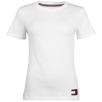 Tommy Hilfiger TOMMY 85 LOUNGE-SHORT SLEEVE TEE Dámské tričko, bílá, velikost XL