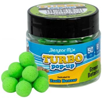 Benzar mix turbo pop up nástraha 35 ks 8 mm - green betaine