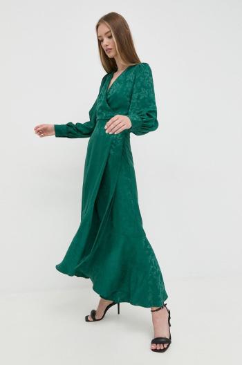 Šaty Ivy Oak zelená barva, maxi