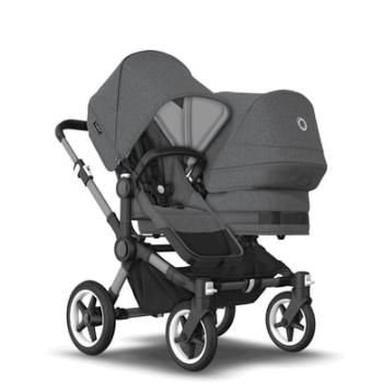 bugaboo Donkey 5 Duo Complete Graphite/Grey Melange 2022