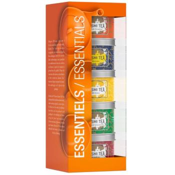 Sada čajů THE ESSENTIALS Kusmi Tea 5 x plechovka 5 x 25 g