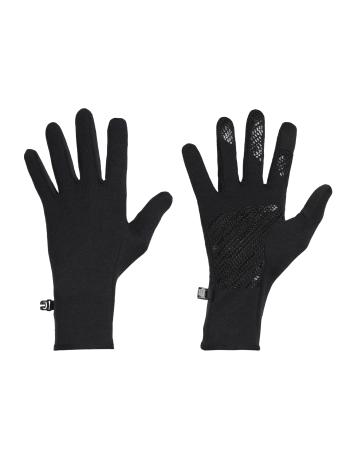 merino rukavice ICEBREAKER Adult Quantum Gloves, Black velikost: L