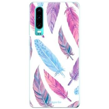 iSaprio Feather Pattern 10 pro Huawei P30 (feather10-TPU-HonP30)
