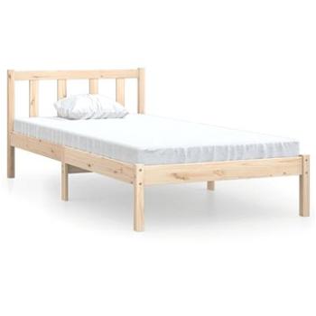 Rám postele masivní borové dřevo 100 × 200 cm, 810072 (810072)