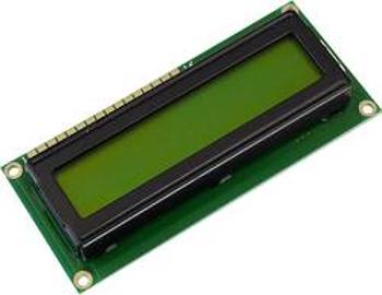 LCD displej Display Elektronik DEM16101SYH-LY, (š x v x h) 80 x 36 x 6.6 mm, žlutozelená