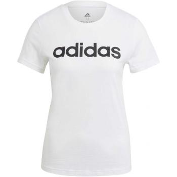adidas LIN T Dámské tričko, bílá, velikost XS