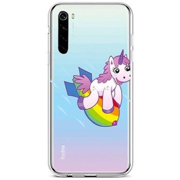 TopQ Xiaomi Redmi Note 8 silikon Flying Unicorn 44587 (Sun-44587)