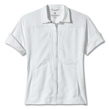 dámská košile krátký rukáv ROYAL ROBBINS Wmns Expedition S/S, White velikost: S