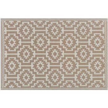  Venkovní koberec béžová 120 x 180 cm KARNAL, 202551 (beliani_202551)