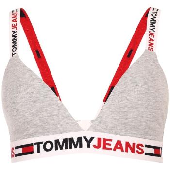 Tommy Hilfiger TOMMY JEANS ID-UNLINED TRIANGLE Dámská podprsenka, šedá, velikost L