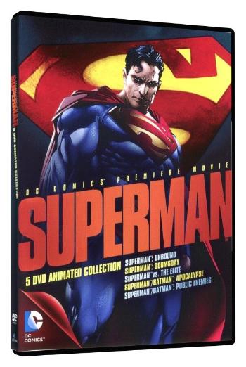 Superman Animated Collection (5 DVD) - bez CZ podpory