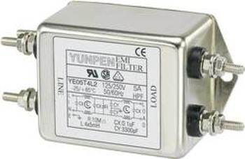 Odrušovací filtr Yunpen YE05T4L2, 250 V/AC, 250 V/AC, 5 A, 5 A