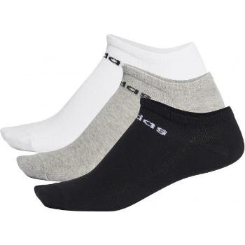 adidas NC LOW CUT 3PP Set ponožek, šedá, velikost 40-42